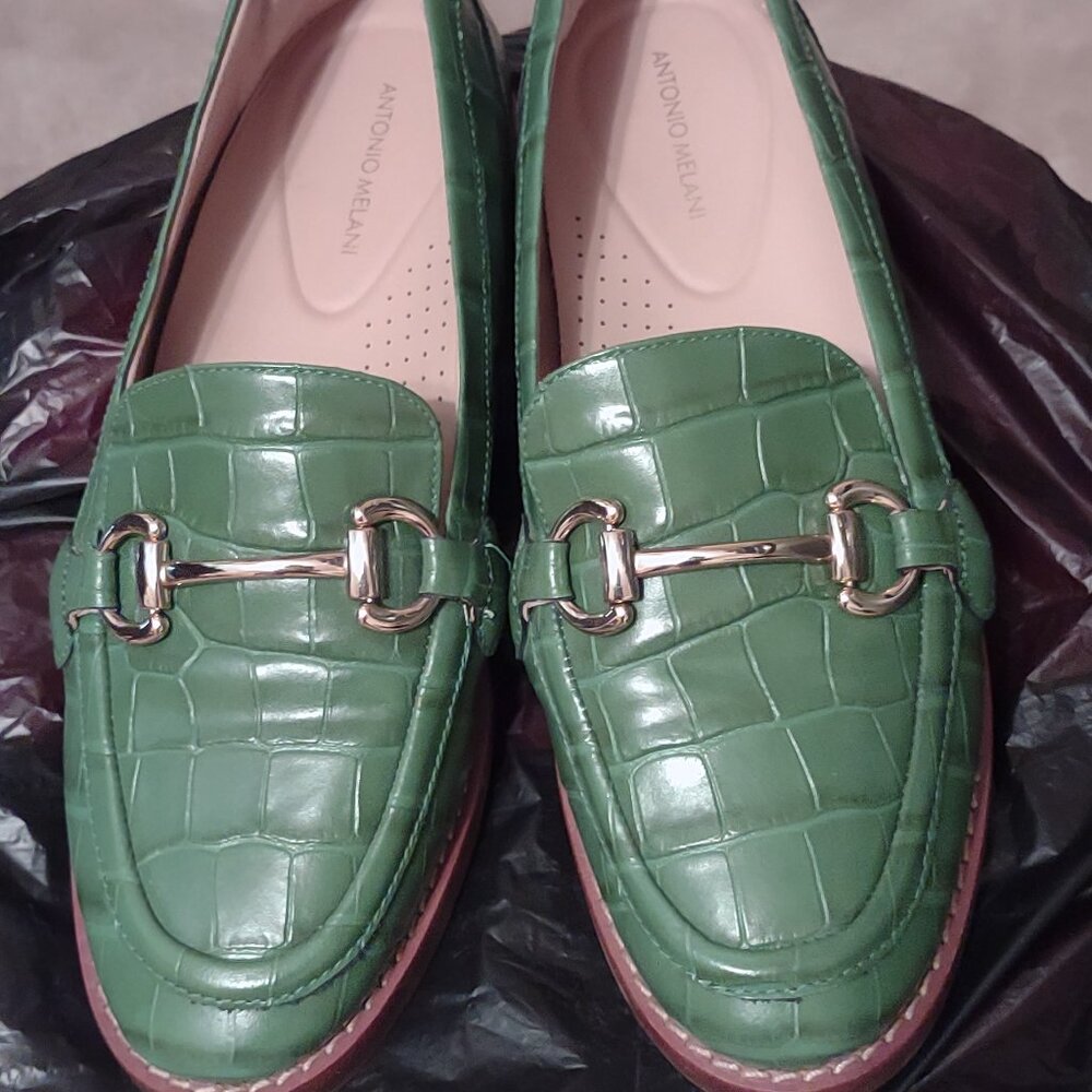 Green Antonio Melani Loafers